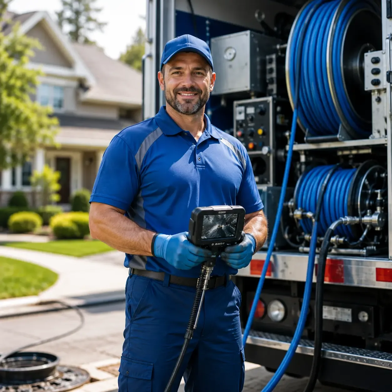 Local outdoor drain cleaning specialists in Flat Rock, MI